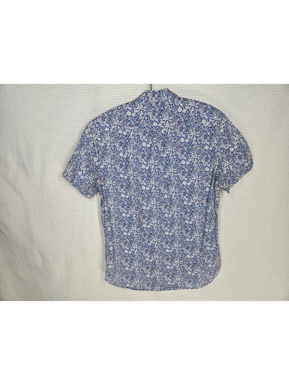 J Crew Liberty of London Men’s Short Sleeve Floral Small 100% Cotton Lawn Retro